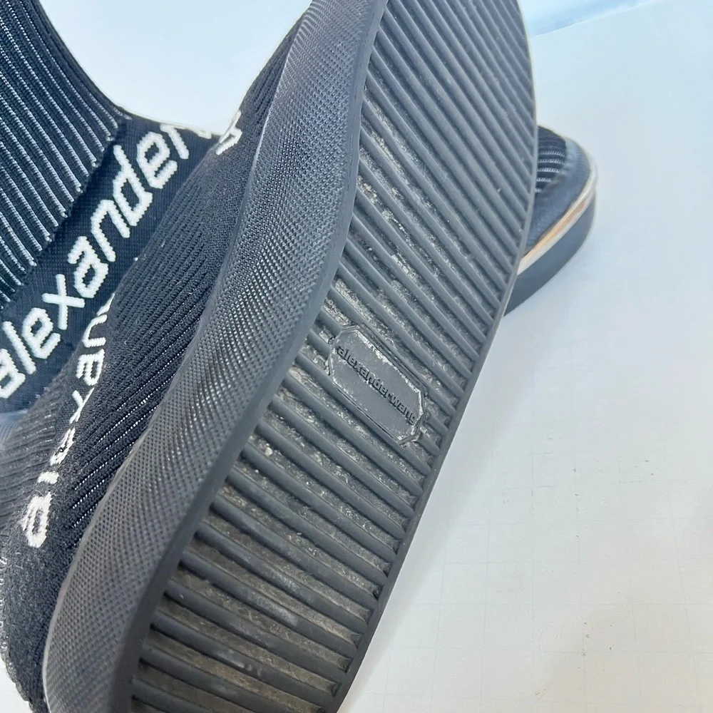 Alexander Wang Pia Logo Knit Sneaker
